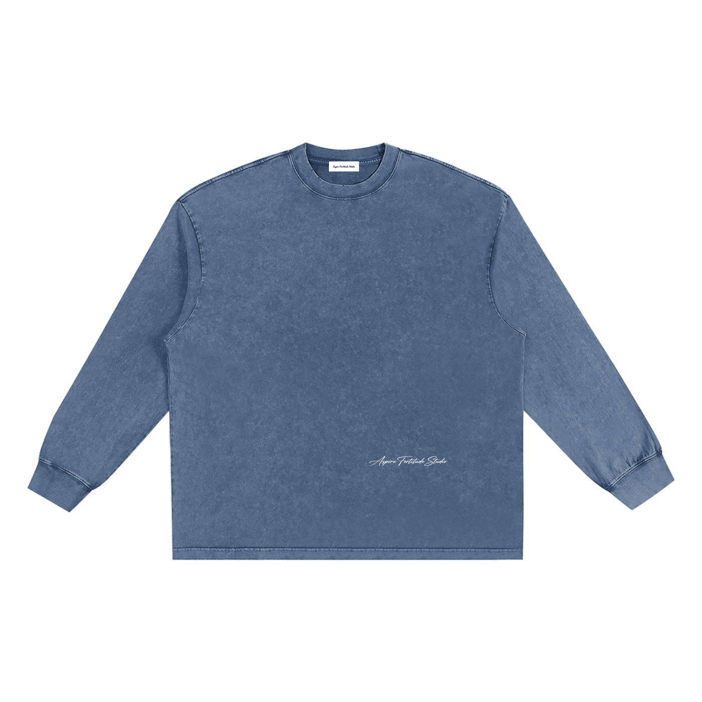 Snow Washed Frayed Edge T-Shirt