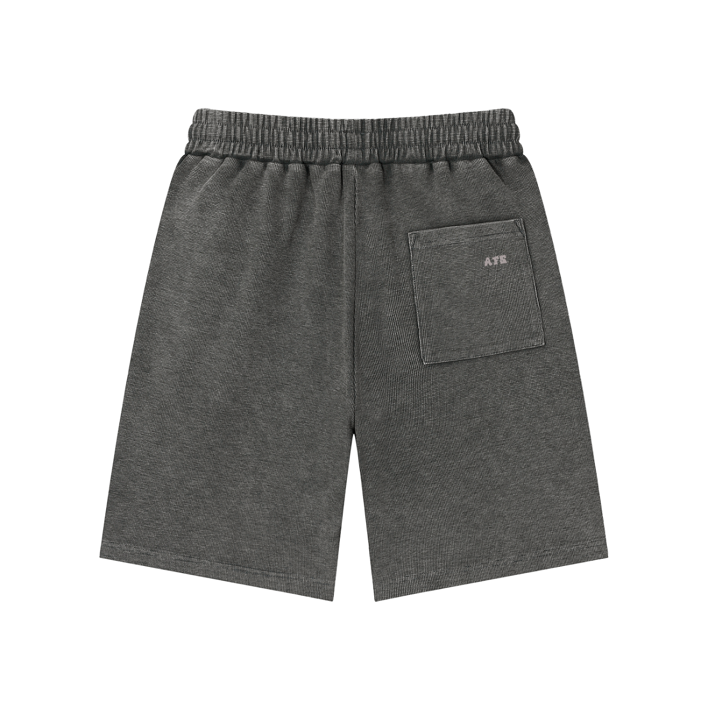 Mineral Wash Waffle Knit Shorts