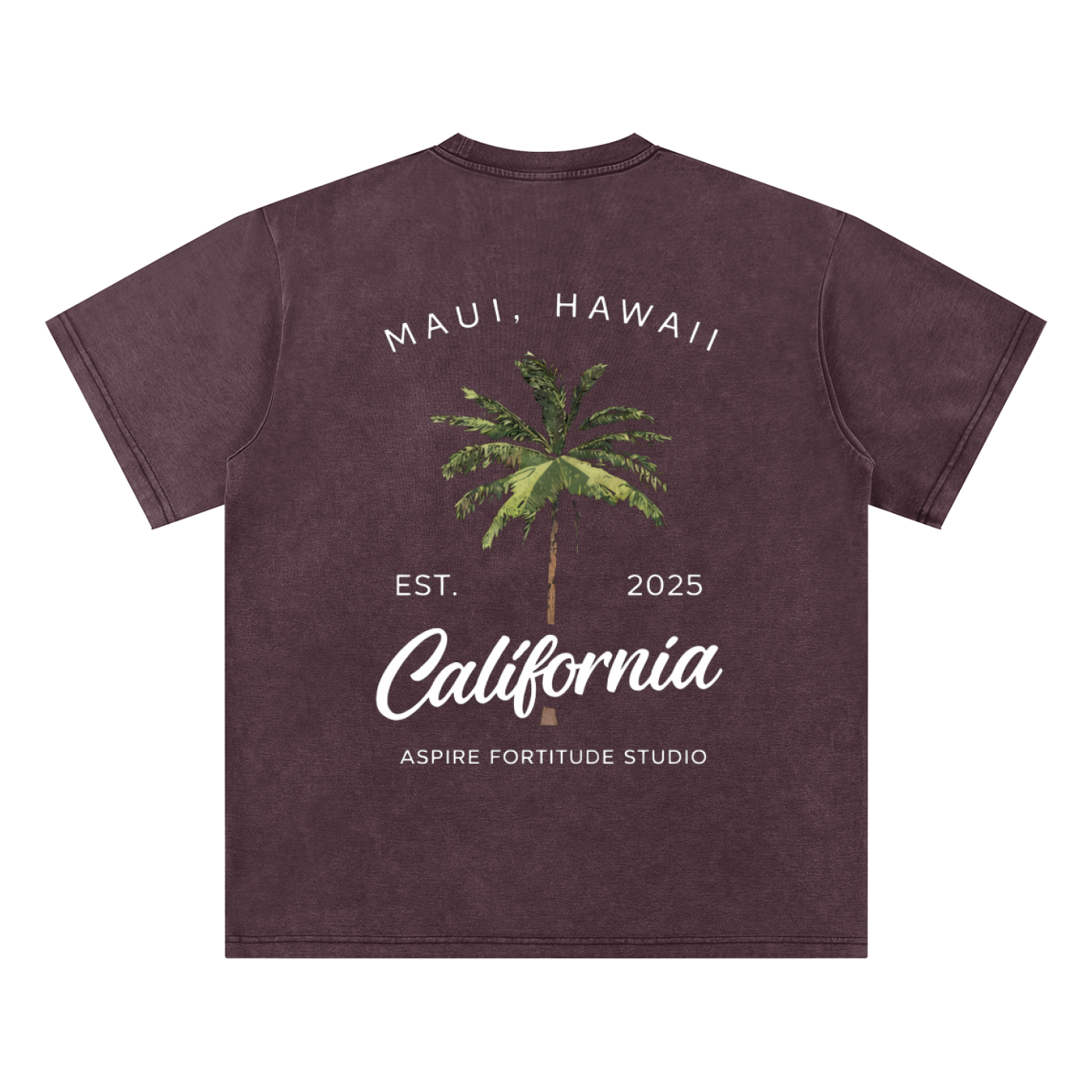 Bamboo Slub Snow Washed T-Shirt