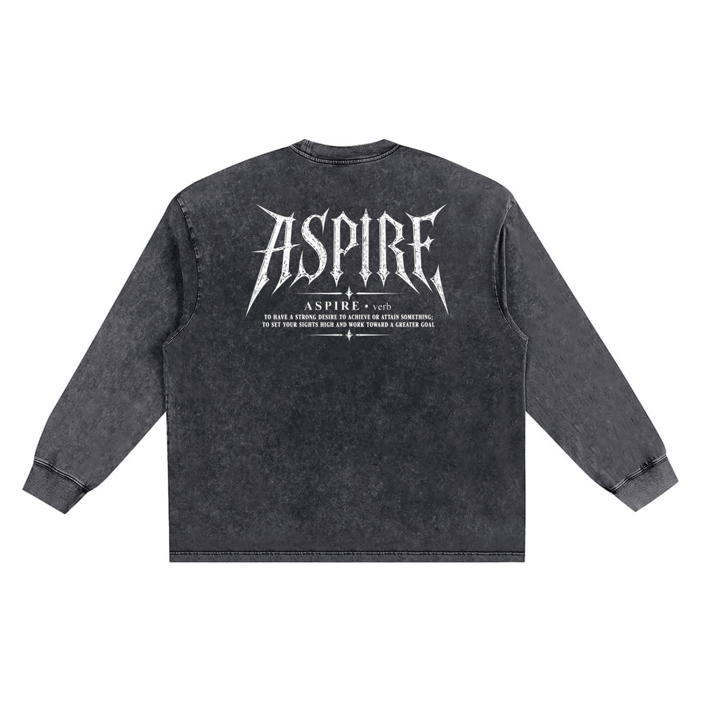 Snow Washed Frayed Edge T-Shirt