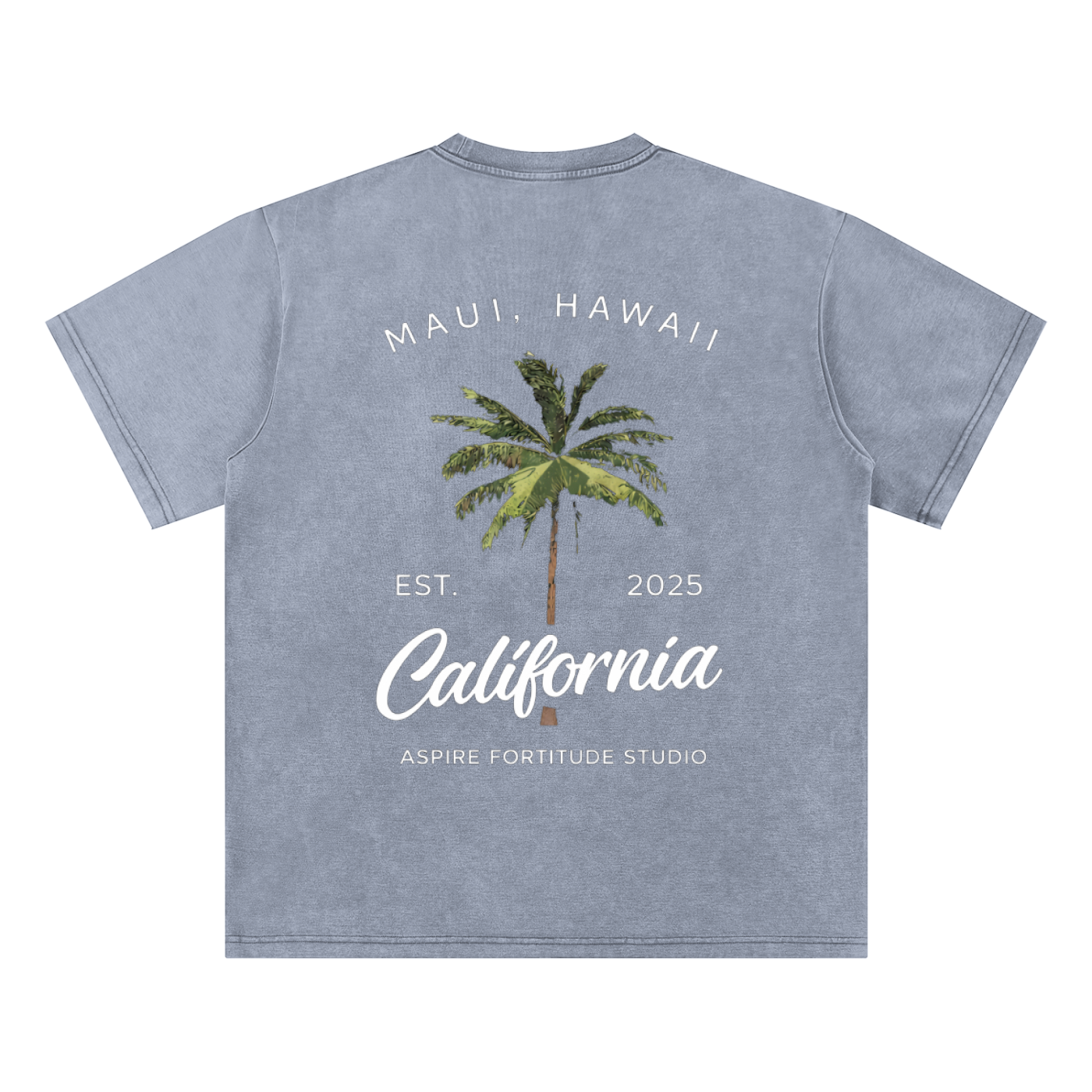 Bamboo Slub Snow Washed T-Shirt