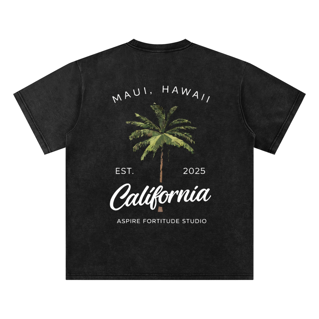 Bamboo Slub Snow Washed T-Shirt